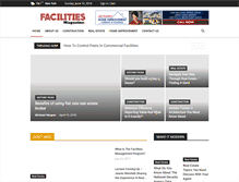 Tablet Screenshot of facilitiesmagazine.com